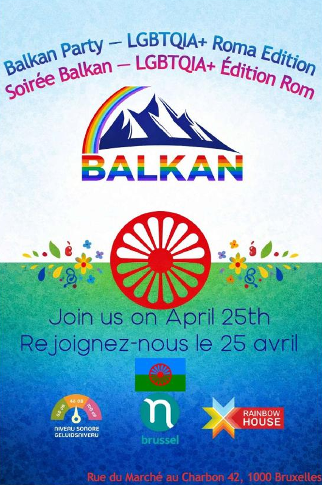 Balkan Party – LGBTQIA+ Roma Edition